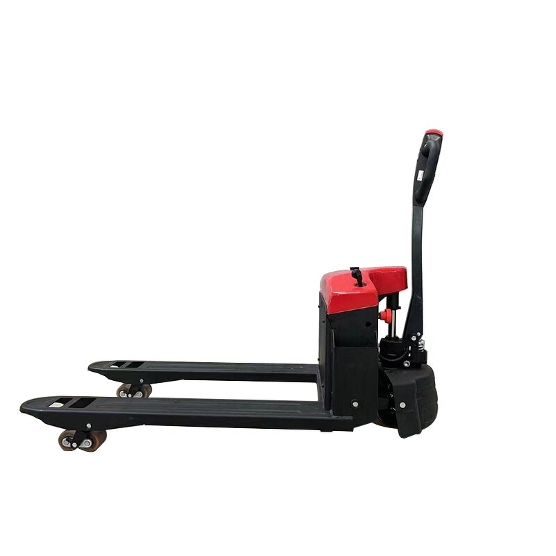 Electric Pallet Truck Factory - Lithium-ion Ride on Walkie-rider Level Lift Stainless