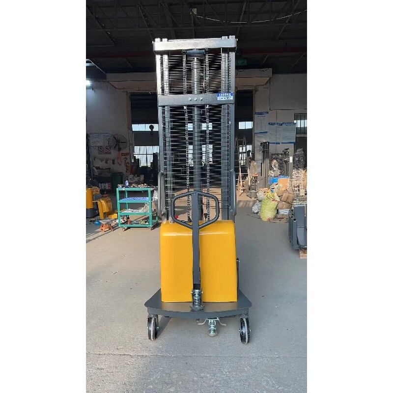 Semi Electric Stacker Factory - 1000-2000KG Good Quality Safety Lifter Forklift