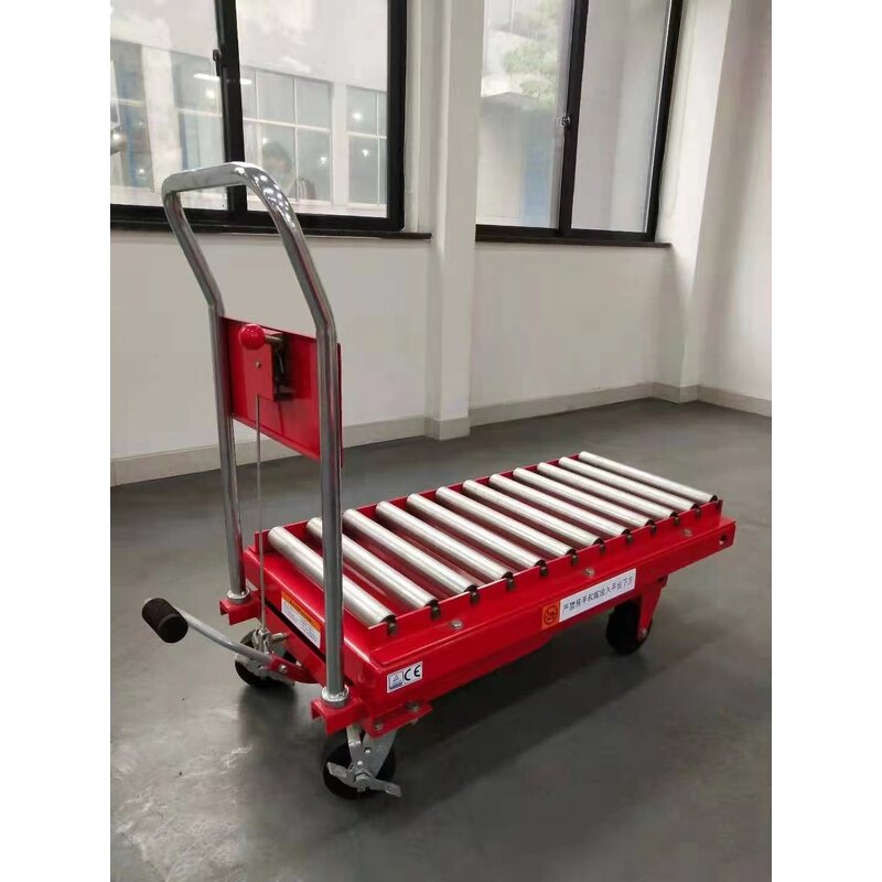 Scissor Lift Cart Manufacturer - Hydraulic Manual Mobile Platform Selling Cheap