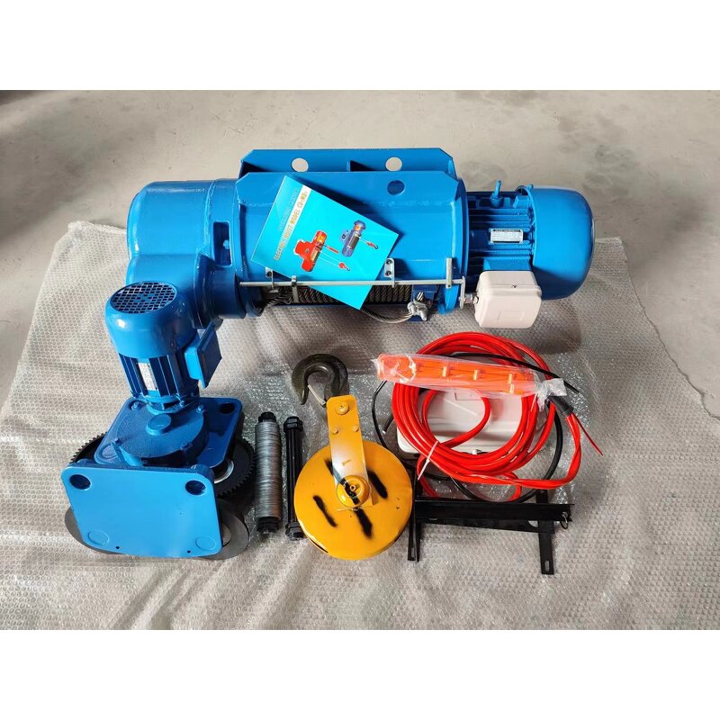 Electric Wire Rope Hoist Factory - 10 Ton New Monorail Lifting Machinery for Plant