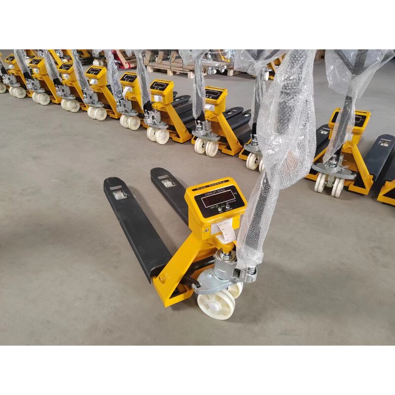 Weight Pallet Scale Manufacturer - Hand Pallet Truck With Weigh Scale Printer