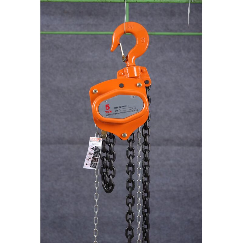 Manual Chain Hoist Factory - 5ton Heavy Duty VT Type 0.5-10ton Small Size Equipment