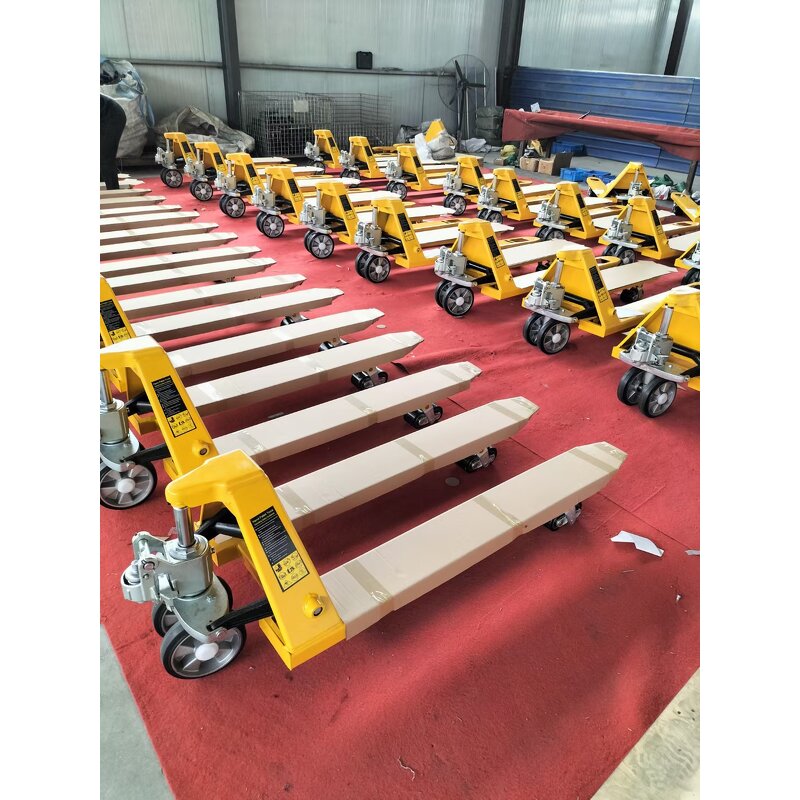 Manual Pallet Jack Factory - Warehouse 2-5ton Hydraulic Hand Truck With Pu/nylon Wheels