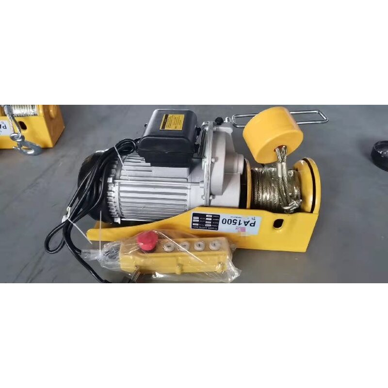 Electric Wire Rope Winch Manufacturer - 1-5ton 220v 380v 30-100m Mini Portable Hoist