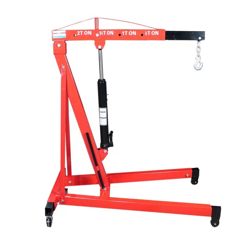 Engine Hoist Supplier - Heavy Duty Multifunctional Hydraulic Foldable Shop Crane