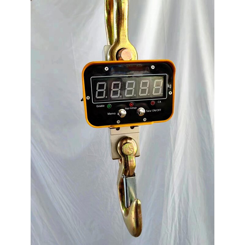 Electronic Crane Scale Manufacturer - Portable 1T 2T 10T Max Capacity High Accuracy