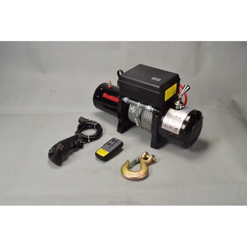 Electric Winch Manufacturer - 12v 12000lbs Oem 4x4 Wholesale 9500lbs Synthetic Rope