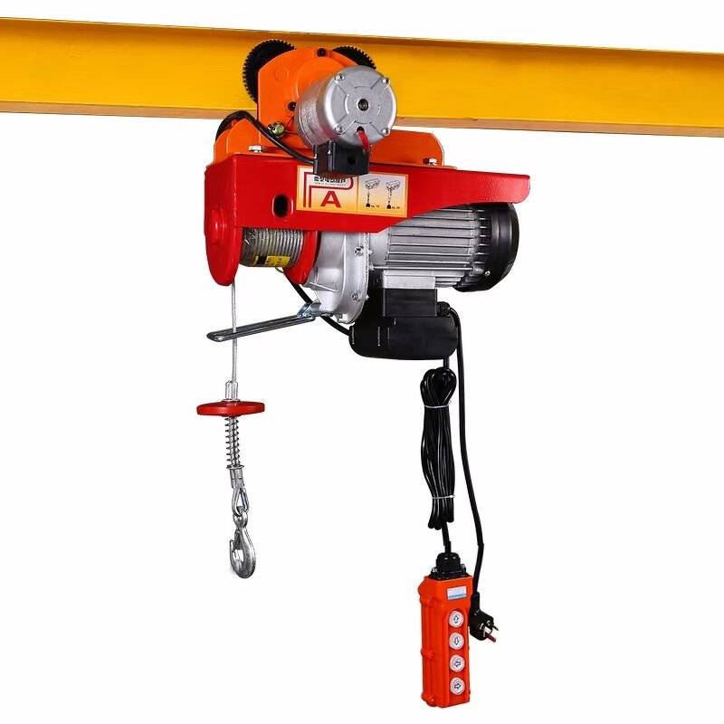 Electric Wire Rope Winch Manufacturer - 1-5ton 220v 380v 30-100m Mini Portable Hoist