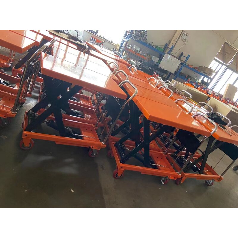 Scissor Lifting Platform Supplier - Mini Construction 0.5T 1.0T Max Height 2M