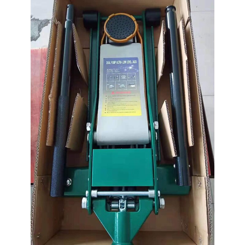 Car Floor Jack Factory - High Quality 2ton Horizontal Trolley for Car Repair