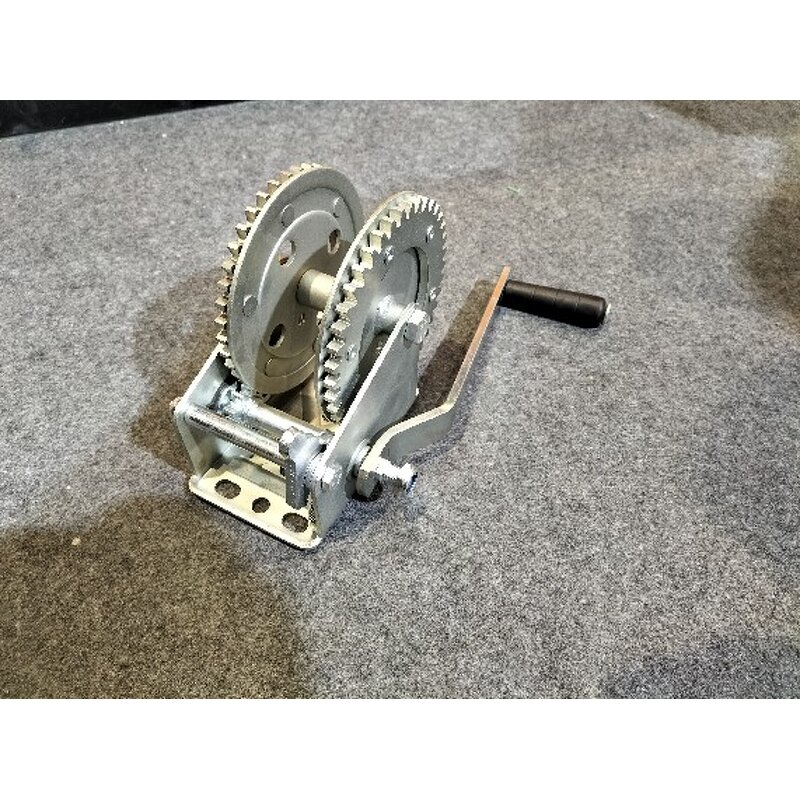 Manual Hand Winch Factory - China Made Non Self-locking Rugged Construction 800-2600lbs