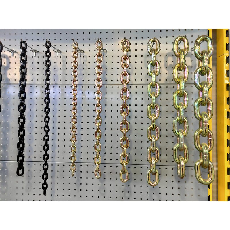 Lifting Chain Manufacturer - Heavy Duty Galvanized G80 Iron Chain 7.1mm*21mm