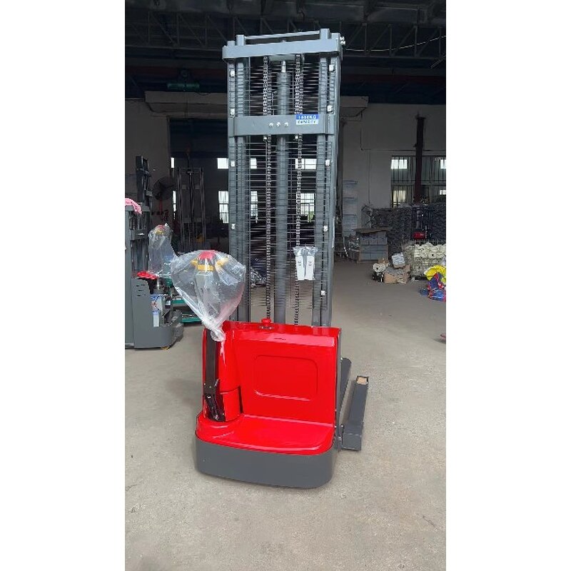 Electric Stacker Manufacturer - 1ton 1000kg 3M Full Electric Lifting Height Forklift