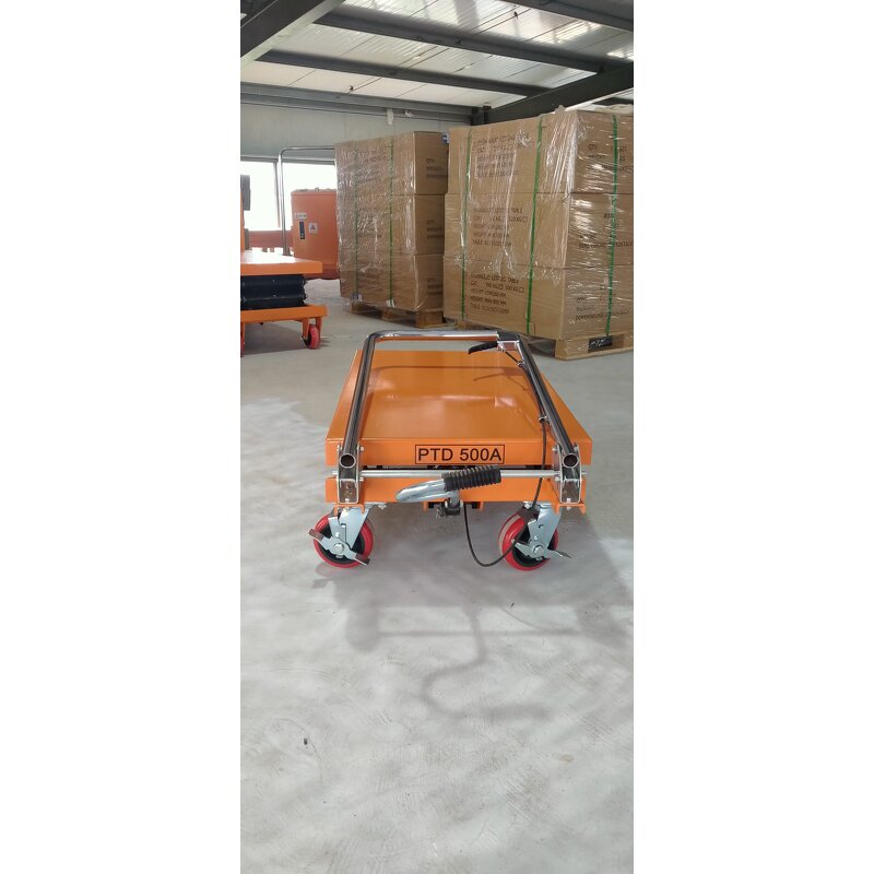 Manual Lifting Platform Manufacturer - 1000MM 1000KG Four Wheels Platform