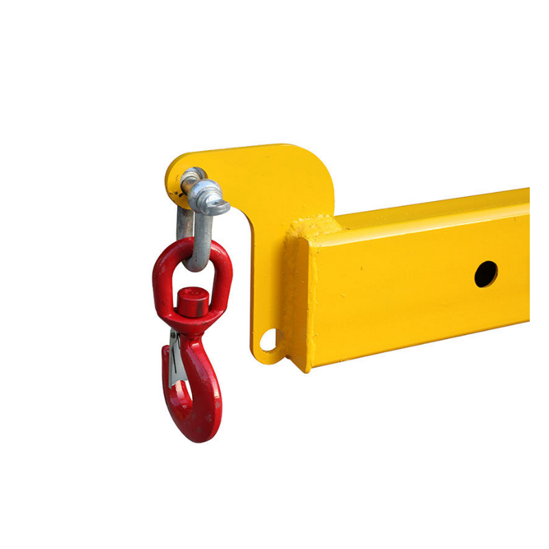 Fork Mounted Jibs Supplier - Telescopic Capacity 607-3211 Kg Forklift Locking