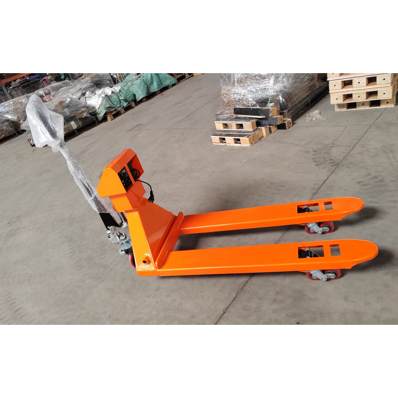 Hydraulic Pallet Truck Factory - Nylon/PU Wheel 2500kg With Battery Trolleys Scale
