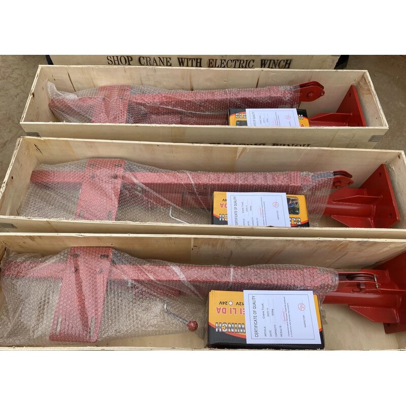 Vehicle-mounted Crane Factory - Cost-effective 500kg 1000kg for Various Vehicles