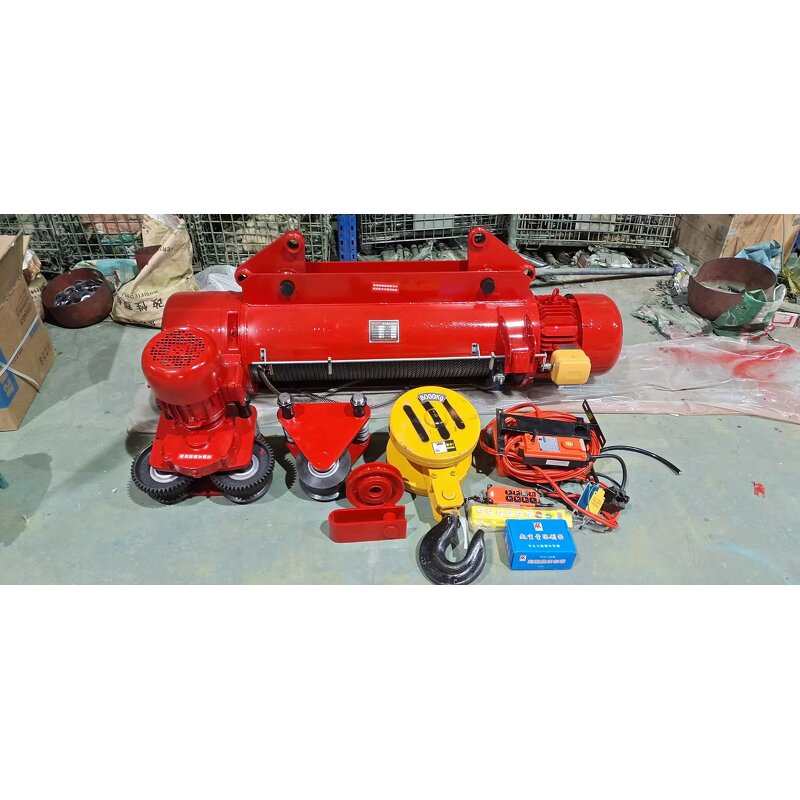 Electric Wire Rope Hoist Factory - 10 Ton New Monorail Lifting Machinery for Plant