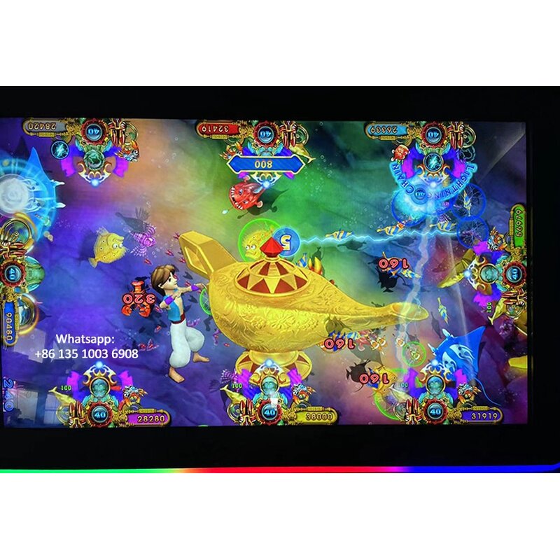 Skill Fishing Game Board Factory - Ala-ddin Adventure Coin Operated