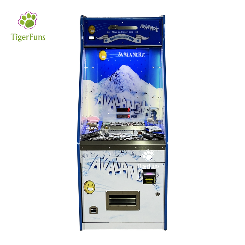 Coin Pusher Machine Manufacturer - Bonus Hole Front Door Opening