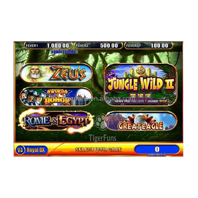 Arcade Game Machine Factory - WMS550 POG Royal DX 5in1