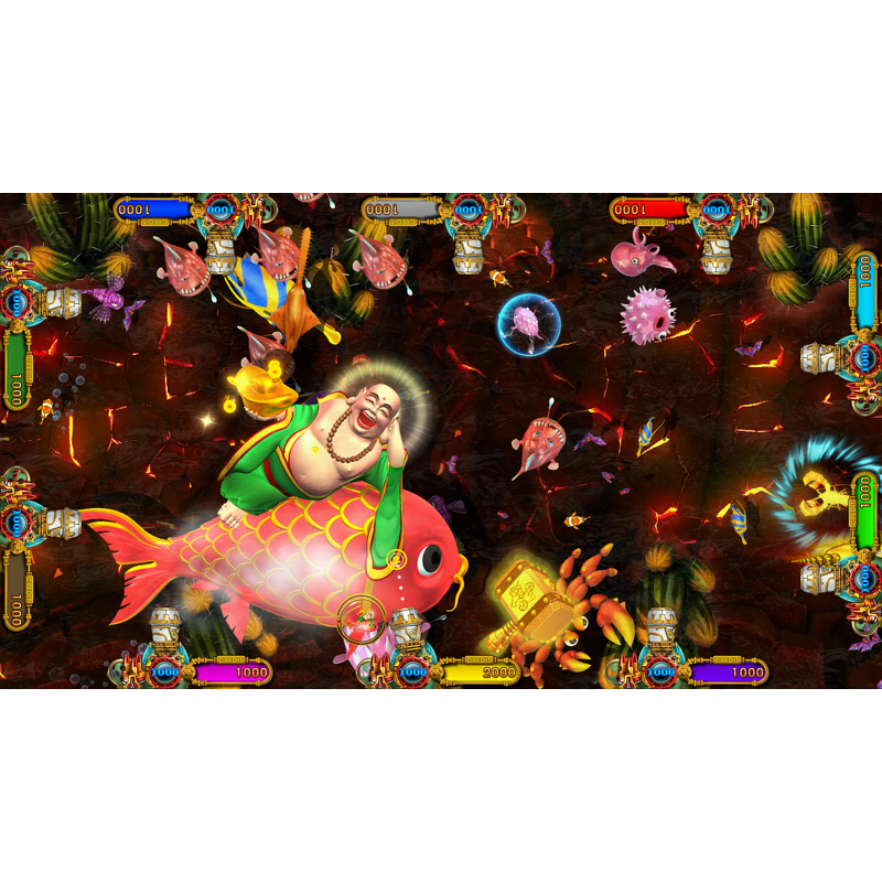 PINBALL Game Board Kit Supplier - Ocean King Plus3 Fortune