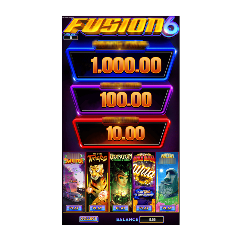 Skill Games Supplier - Diamond Fusion 6 Link 2 Multi