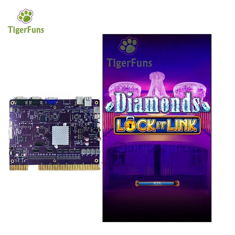 Arcade Game Cabinet Factory - Lock It Link Loteria 4in1