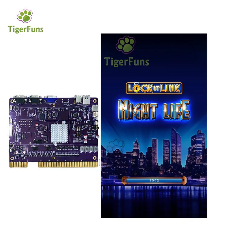 Arcade Game Cabinet Factory - Lock It Link Loteria 4in1