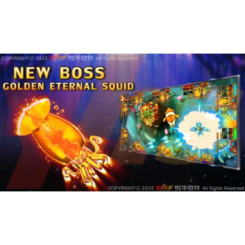 Skill Fish Game Board Supplier - Original Golden Ocean 4-10 Players