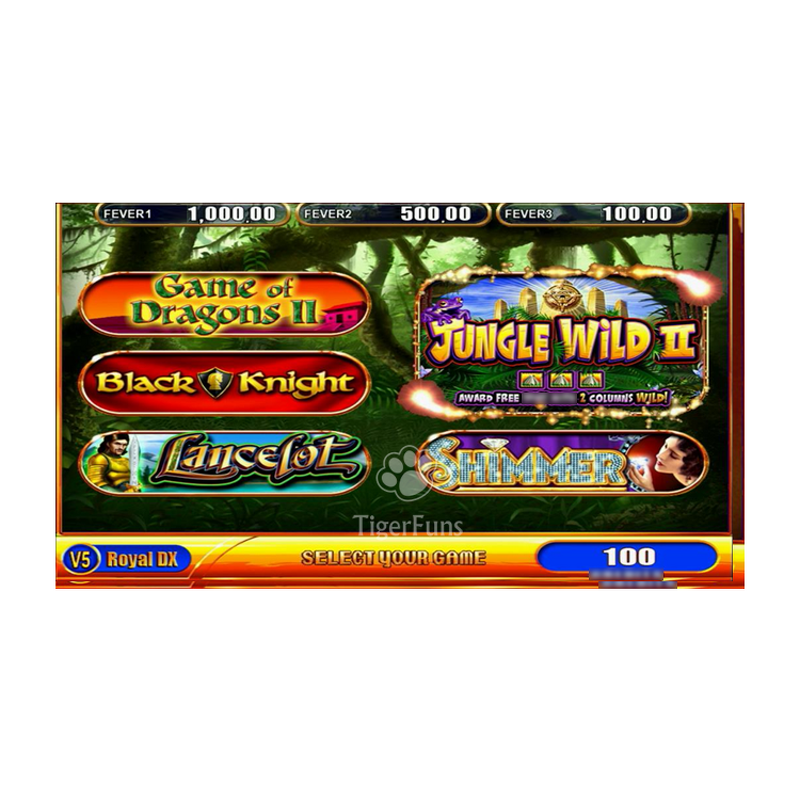 Game Board Manufacturer - WMS550 POG Royal DX V1-V6