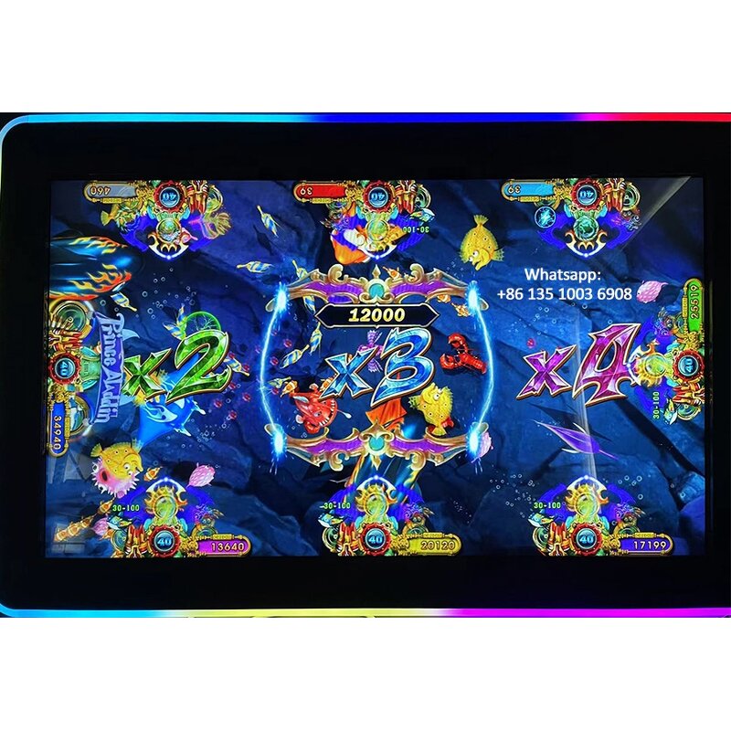 Skill Fishing Game Board Factory - Ala-ddin Adventure Coin Operated