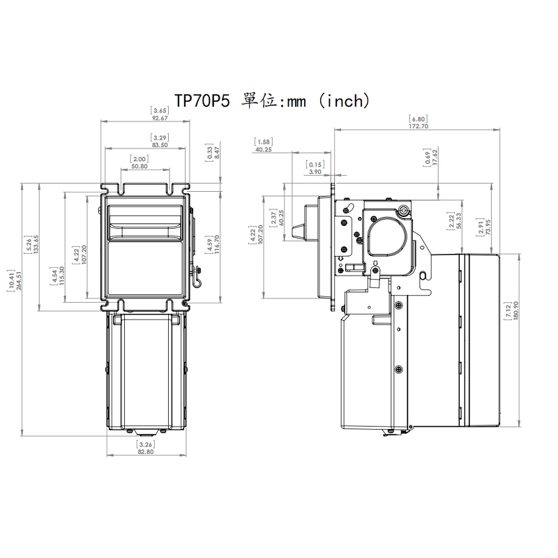 Bill Acceptor Factory - TOP L70P5 High Security USB