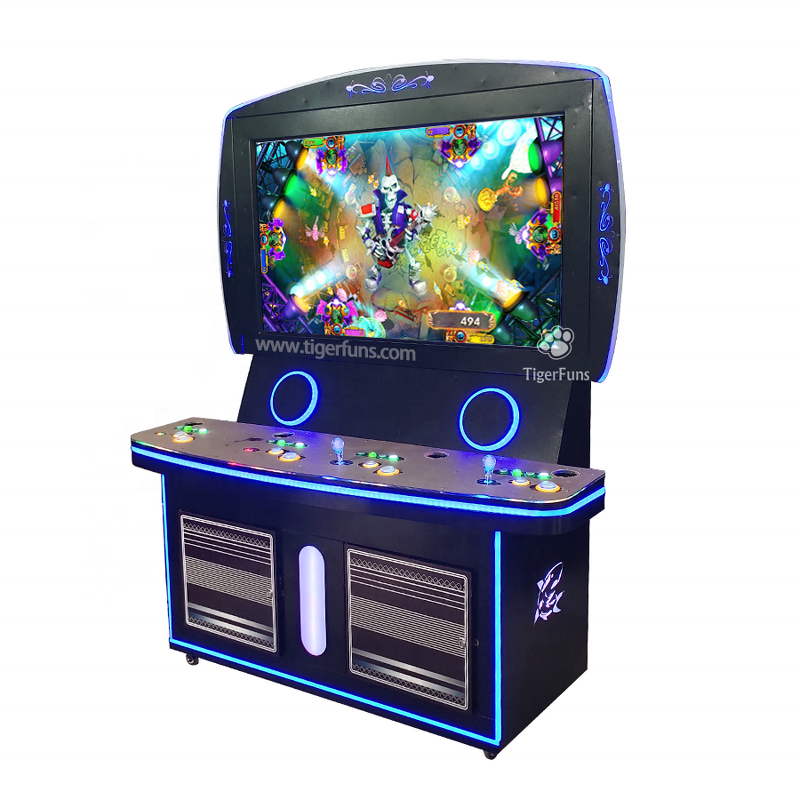 Fishing Game Table Supplier - 4 Player Vertical Screen Metal