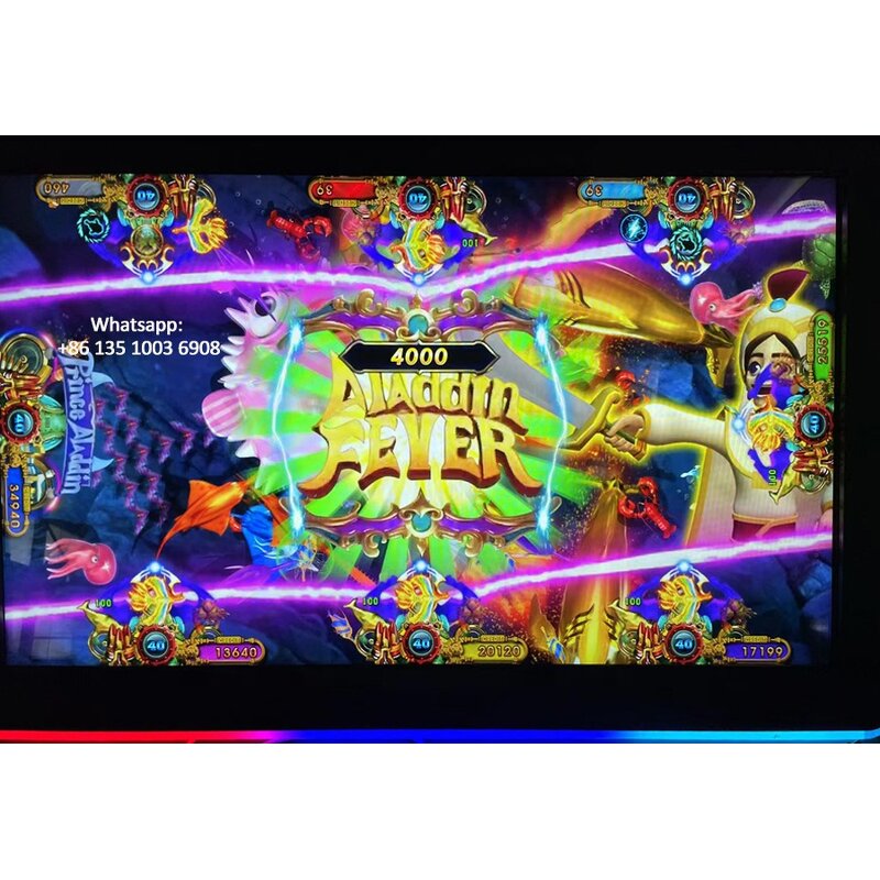 Skill Fishing Game Board Factory - Ala-ddin Adventure Coin Operated