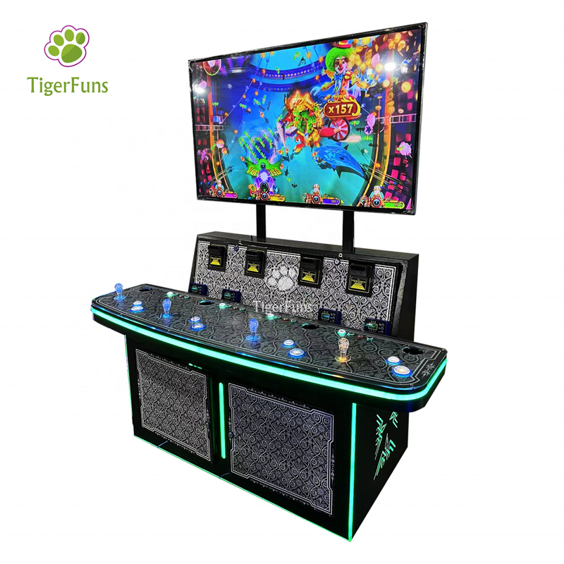 Fishing Game Table Supplier - 4 Player Vertical Screen Metal