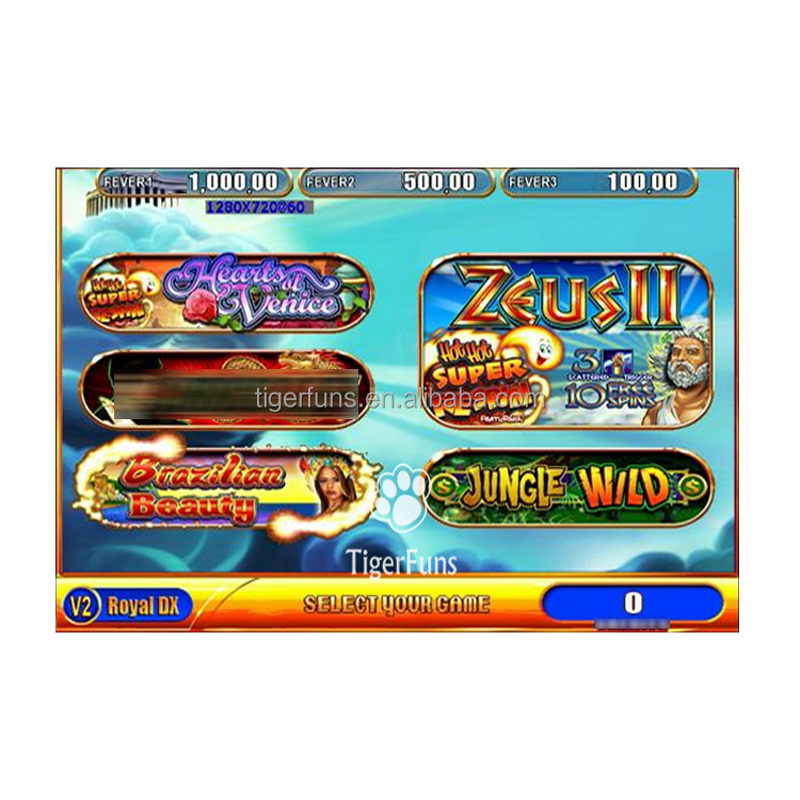 Arcade Game Machine Factory - WMS550 POG Royal DX 5in1