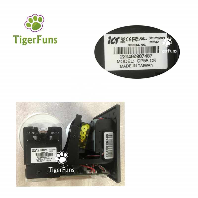 Game Printer Supplier - NEW ICT GP-58CR Serial Port