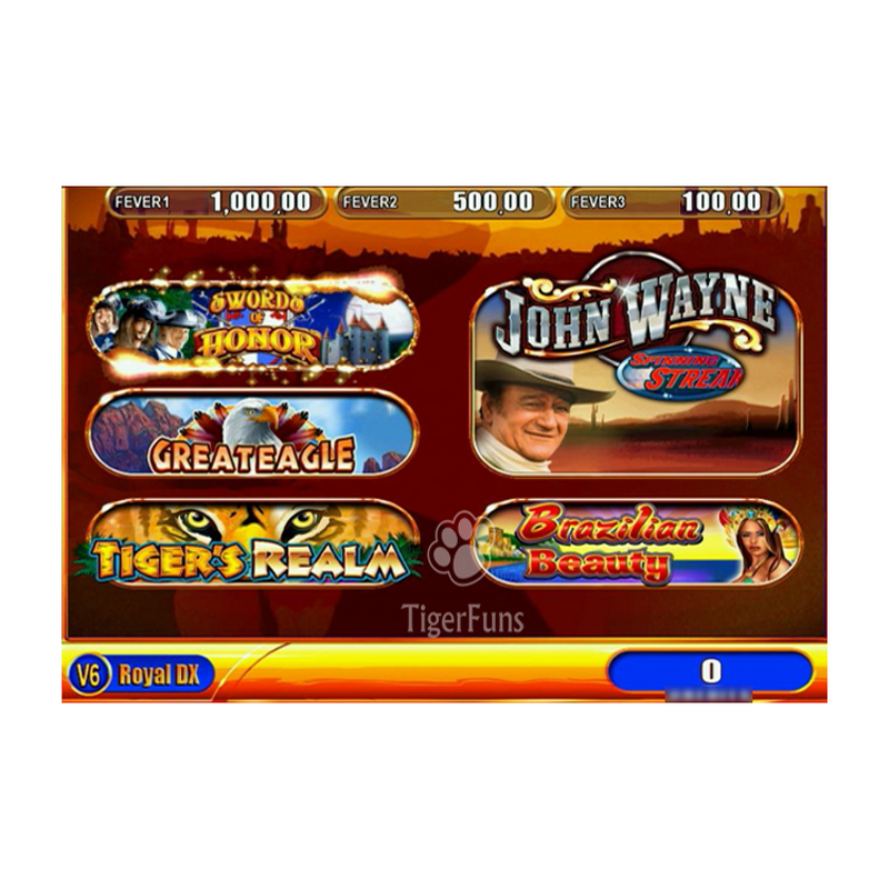 Arcade Game Machine Factory - WMS550 POG Royal DX 5in1