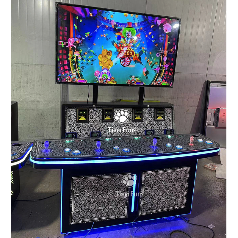 Fishing Game Table Supplier - 4 Player Vertical Screen Metal