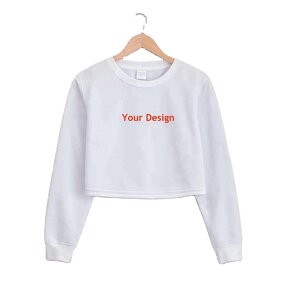 Cropped Hoodies Supplier - Wholesale Custom LOGO Female