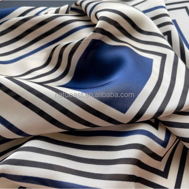 Polyester Shawl Manufacturer - Elegant 110x110cm Silklike