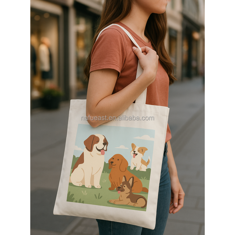 Linen Tote Bag Manufacturer - Sublimation with 2 Handles