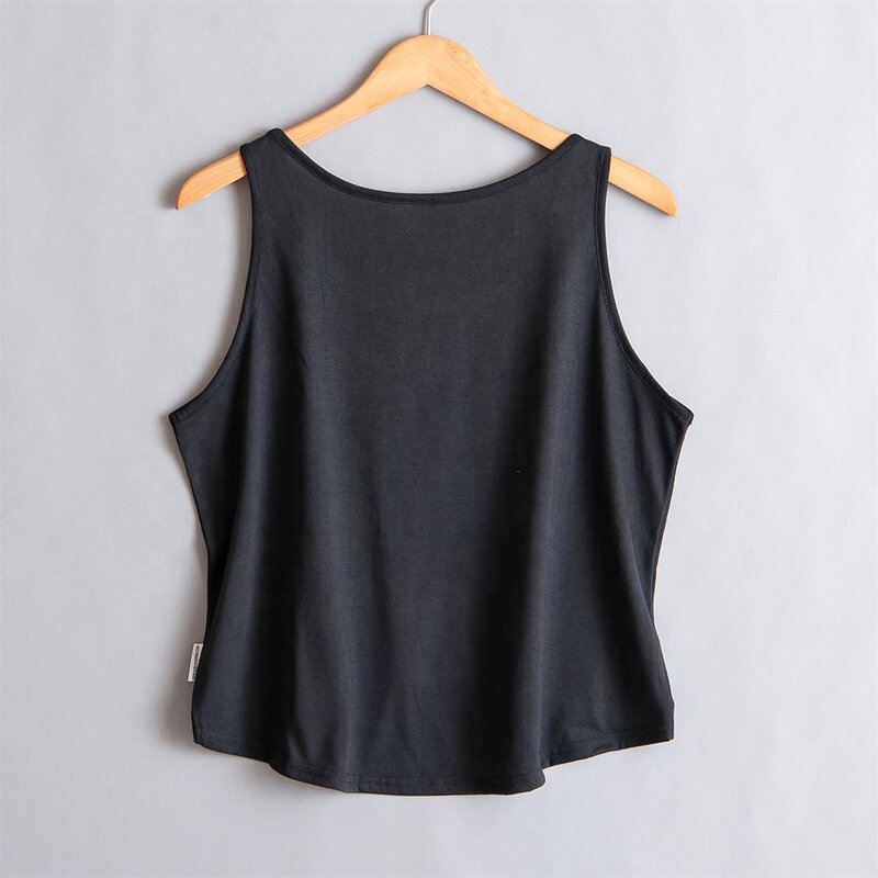Crop Tank Top Factory - Heather Grey Sublimation Sleeveless