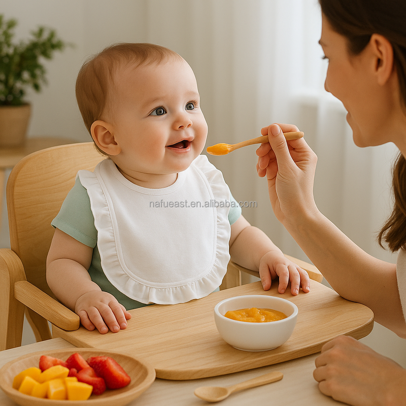 Ruffle Bib Supplier - Cotton Polyester for Sublimation DTF