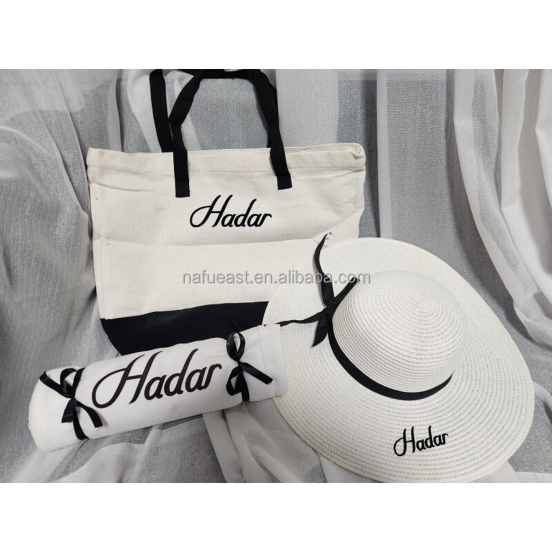 Canvas Tote Bag Factory - Sublimation with Black Bottom