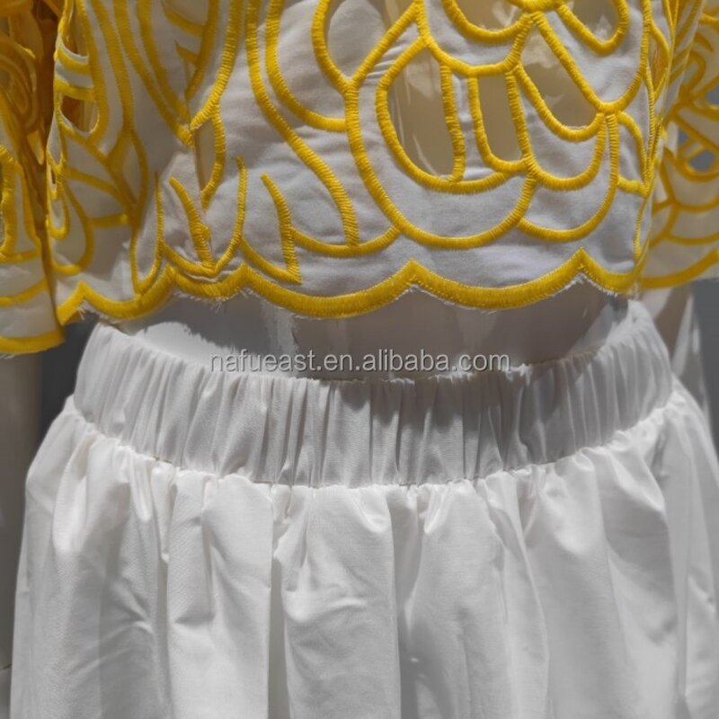 Spring Collection Dress Supplier - Large Skirt Puff Sleeve