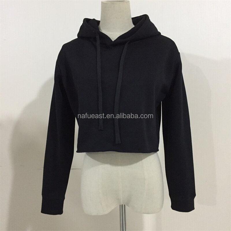 Crop Top Hoodie Supplier - Blank Ready Goods Drop Shipping