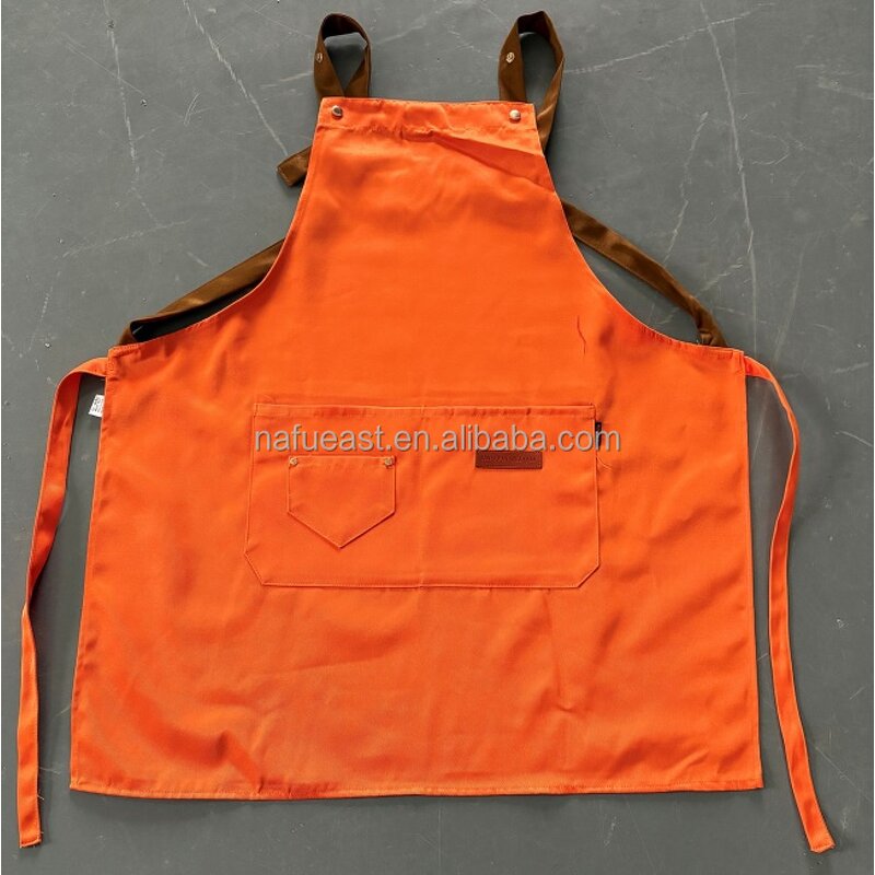 Cross Back Apron Manufacturer - Custom with Multi-Pockets