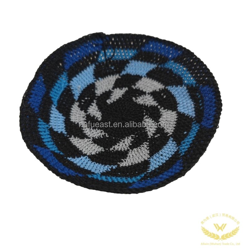 Satin Kippah Factory - Unisex One-Layer Printed Polyester